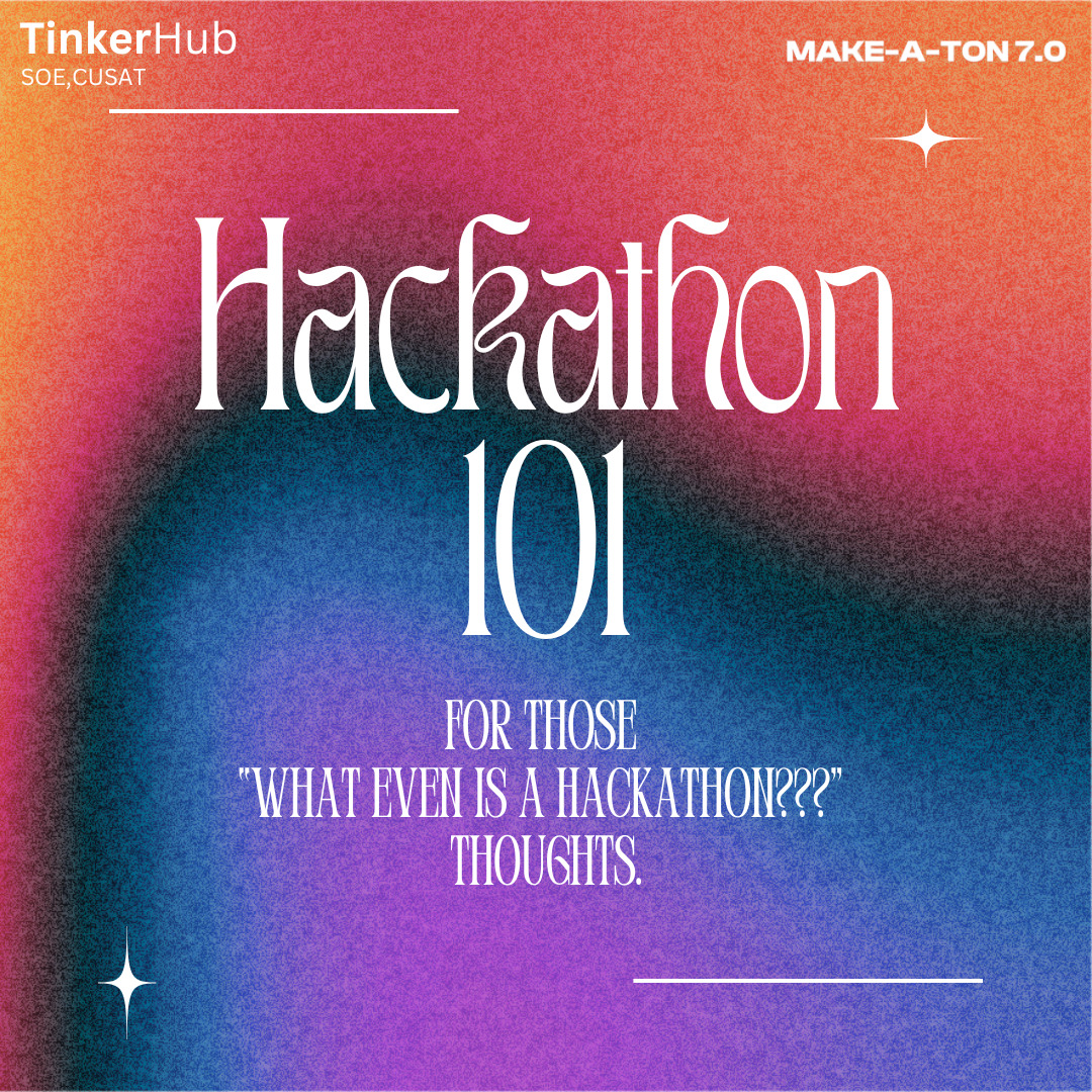 Hackathon 101